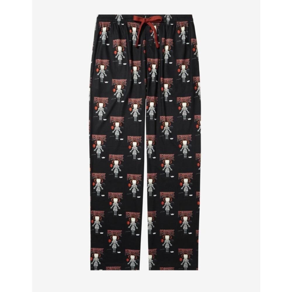It Pennywise The Clown Allover Print Sleep Pants Size Extra Large XL NWT New
